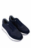 Tamer Tanca Erkek Hakiki Deri Lacivert Süet Sneakers & Spor Ayakkabı 1149 JOGGER ERK AYK Y25 LACI SUET/LACI NBK