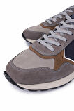 Tamer Tanca Erkek Hakiki Deri Sneakers & Spor Ayakkabı 1149 HAROLD ERK AYK Y25 GRI KMBN
