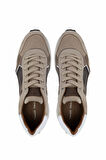 Tamer Tanca Erkek Hakiki Deri Kum Sneakers & Spor Ayakkabı 1149 HAROLD ERK AYK Y25 KUM KMBN