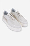Valmenti Erkek Hakiki Deri Casual Ayakkabı 698 1202-4 ERK AYK Y25 OFF WHITE NBK/OFF WHITE