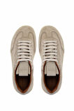 Tamer Tanca Erkek Hakiki Deri Bisküvi Süet Sneakers & Spor Ayakkabı 1111 4411 ERK AYK Y25 BISKUVI SUET