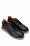 Tamer Tanca Erkek Hakiki Deri Siyah Sneakers & Spor Ayakkabı 1093 1198 ERK AYK Y25 SIYAH NAPPA DR