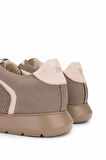 Tamer Tanca Erkek Hakiki Deri Bej Sneakers & Spor Ayakkabı 1093 1193 ERK AYK Y25 BEJ NBK ZMB