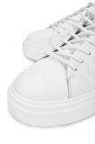 Tamer Tanca Erkek Hakiki Deri Beyaz Sneakers & Spor Ayakkabı 352 23141 ERK AYK SK25-26 BEYAZ DR