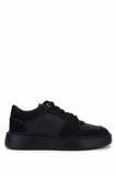 Tamer Tanca Erkek  Hakiki Deri Siyah Sneakers & Spor Ayakkabı 352 23403 ERK AYK SK25-26 SIYAH
