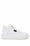 Tamer Tanca Erkek Hakiki Deri Beyaz Sneakers & Spor Bot 352 23521 ERK BOT SK25-26 BEYAZ DR
