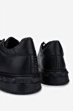 Valmenti Erkek Siyah Hakiki Deri Sneakers & Spor Ayakkabı 352 23058 ERK AYK SK25-26 SIYAH DR