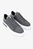 Valmenti Erkek Gri Hakiki Deri Sneakers & Spor Ayakkabı 352 23360 ERK AYK SK25-26 GRI NBK/DINA
