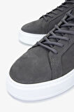 Valmenti Erkek Gri Hakiki Deri Sneakers & Spor Ayakkabı 352 23360 ERK AYK SK25-26 GRI NBK/DINA