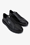 Valmenti Erkek Hakiki Deri Siyah Sneakers & Spor Ayakkabı 352 23386 ERK AYK SK25-26 SIYAH BSK