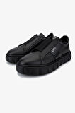 Valmenti Erkek Hakiki Deri Siyah Sneakers & Spor Ayakkabı 352 23386 ERK AYK SK25-26 SIYAH BSK