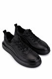 Tamer Tanca Erkek Hakiki Deri Siyah Deri Sneakers & Spor Ayakkabı 298 2850-6E01 ERK AYK SK25-26 SIYAH DR