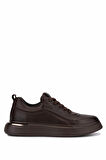 Tamer Tanca Erkek Hakiki Deri Kahverengi Sneakers & Spor Ayakkabı 298 2850-6E01 ERK AYK SK25-26 KAHVE DR