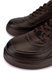 Tamer Tanca Erkek Hakiki Deri Kahverengi Sneakers & Spor Ayakkabı 298 2850-6E01 ERK AYK SK25-26 KAHVE DR