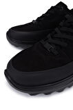 Tamer Tanca Erkek Hakiki Deri Siyah Mat/Siyah Sneakers & Spor Ayakkabı 298 3256-25283 ERK AYK SK25-26 SYH MAT/SYH DNTE