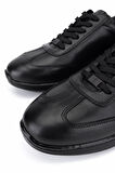Tamer Tanca Erkek Hakiki Deri Siyah Casual Ayakkabı 298 3079-23059 ERK AYK SK25-26 SIYAH ATLAS
