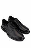 Tamer Tanca Erkek Hakiki Deri Siyah Klasik Ayakkabı 298 3081-2087 ERK AYK SK25-26 SIYAH ATLAS