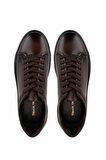Tamer Tanca Erkek Hakiki Deri Kahverengi Sneakers & Spor Ayakkabı 298 3259-8086 ERK AYK SK25-26 KAHVE DR ALKL