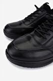 Valmenti Erkek Hakiki Deri Siyah Sneakers & Spor Ayakkabı 298 2625-7102 ERK AYK SK25-26 SIYAH ATLAS