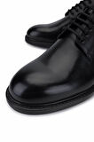 Tamer Tanca Erkek Hakiki Deri Siyah Deri Klasik Ayakkabı 183 43554 ERK AYK Y25 SIYAH DR