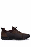 Tamer Tanca Erkek Hakiki Deri Kahverengi Nubuk Sneakers & Spor Ayakkabı 381 10312 ERK AYK SK25-26 KAHVE NBK