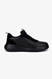 Valmenti Erkek Hakiki Deri Siyah Sneakers & Spor Ayakkabı 381 22487 ERK AYK SK25-26 SIYAH