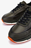 Valmenti Erkek Hakiki Deri Haki Sneakers & Spor Ayakkabı 381 22539 ERK AYK SK25-26 HAKI