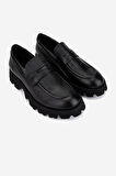 Valmenti Erkek Hakiki Deri Siyah Loafer Ayakkabı 1093 1902 ERK AYK SK25-26 SIYAH IR FLTR