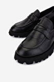 Valmenti Erkek Hakiki Deri Siyah Loafer Ayakkabı 1093 1902 ERK AYK SK25-26 SIYAH IR FLTR