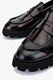 Valmenti Erkek Hakiki Deri Bordo Loafer Ayakkabı 1093 1901 ERK AYK SK25-26 BORDO ACMA