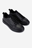 Valmenti Erkek Hakiki Deri Siyah Sneakers & Spor Ayakkabı 1093 2025 ERK AYK SK25-26 SIYAH ALKL