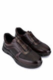 Tamer Tanca Erkek Hakiki Deri Kahverengi Sneakers & Spor Bot 298 3299-56602 ERK BOT SK25-26 KAHVE