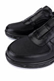 Tamer Tanca Erkek Hakiki Deri Siyah Sneakers & Spor Bot 298 3299-56602 ERK BOT SK25-26 SIYAH