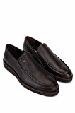 Tamer Tanca Erkek Hakiki Deri Kahverengi Loafer Ayakkabı 1008 3501 ERK AYK SK25-26 KAHVE FLTR DZ