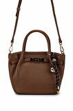 Tamer Tanca Kadın Suni Deri Camel Omuz Çanta 921 27145 BN CNT SK25-26 CAMEL