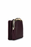 Tamer Tanca Kadın Suni Deri Bordo Cüzdan 921 27077 BN CZDN SK25-26 BORDO