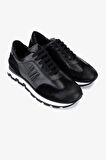 Valmenti Erkek Hakiki Deri Siyah Süet Sneakers & Spor Ayakkabı 1093 1898 ERK AYK SK25-26 SIYAH SUET/SYH