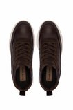 Tamer Tanca Erkek Hakiki Deri Kahverengi Sneakers & Spor Ayakkabı 1093 1560 ERK AYK SK25-26 KAHVE