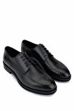 Tamer Tanca Erkek Hakiki Deri Siyah Klasik Ayakkabı 1157 40-120 ERK AYK SK25-26 SIYAH SPIRO