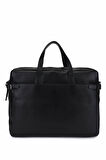 Bruno Rossi Bag Erkek Hakiki Deri Siyah Evrak Çantası 1048 R258 ERK CNT SK25-26 NERO