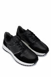 Tamer Tanca Kadın Hakiki Deri Siyah Süet Sneakers & Spor Ayakkabı 258 3482 BN AYK SK25-26 SYH SUET/DR/ANT