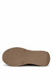 Tamer Tanca Kadın Hakiki Deri Bej Sneakers & Spor Ayakkabı 1164 25804D BN AYK SK25-26 BJ ST/DORE/BJ DR