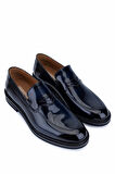 Tamer Tanca Erkek Hakiki Deri Lacivert Klasik Ayakkabı 1016 305 ERK AYK SK25-26 LACIVERT ACMA