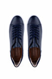 Tamer Tanca Erkek Hakiki Deri Lacivert Sneakers & Spor Ayakkabı 1166 25501 ERK AYK SK25-26 LACIVERT