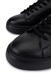 Tamer Tanca Erkek  Hakiki Deri Siyah/Siyah Sneakers & Spor Ayakkabı 1166 25501 ERK AYK SK25-26 SIYAH DR/SIYAH