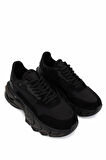Tamer Tanca Kadın Suni Deri Siyah Sneakers & Spor Ayakkabı 1009 2190 BN AYK SK25-26 SYH/SYH SUET