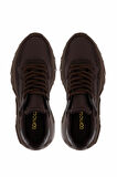 Tamer Tanca Kadın Suni Deri Kahverengi Sneakers & Spor Ayakkabı 1009 2190 BN AYK SK25-26 KHV/KHV SUET