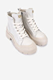 Valmenti Kadın Hakiki Deri Kırık Beyaz Casual Bot 154 5989 BN BOT SK25-26 OFF WHITE FLTR