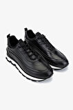 Valmenti Erkek Hakiki Deri Siyah Sneakers & Spor Ayakkabı 1093 3071 ERK AYK SK25-26 SIYAH DR