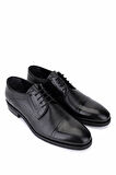 Tamer Tanca Erkek Hakiki Deri Siyah Klasik Ayakkabı 16 2394 ERK AYK SK25-26 SIYAH